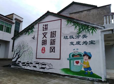 仪征墙绘是现在流行的墙体广告
