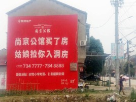 仪征墙体广告在乡镇、农村市场的媒体优势