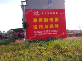 仪征农村墙体广告给农村人民带来方便