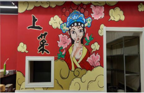 仪征墙体彩绘的发展和应用