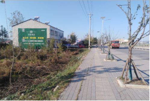 仪征书山南院墙体广告