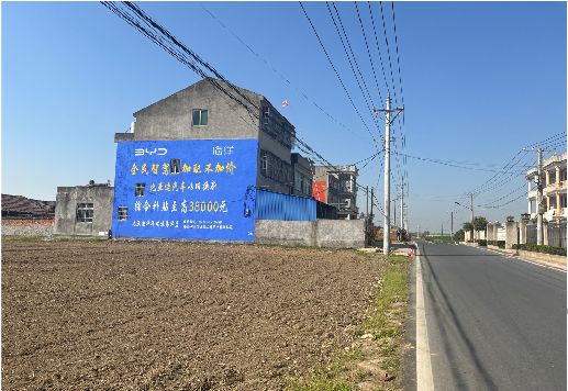 仪征墙体广告用的是什么漆？
