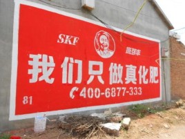 仪征刷墙广告”蕴含了时代命题