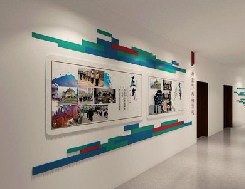 仪征企业文化墙用什么材料好？