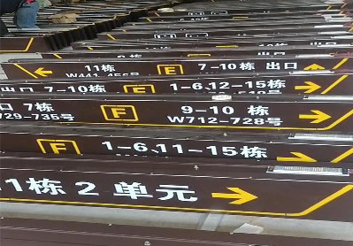 仪征广告标识中，常见的几种安装方式。