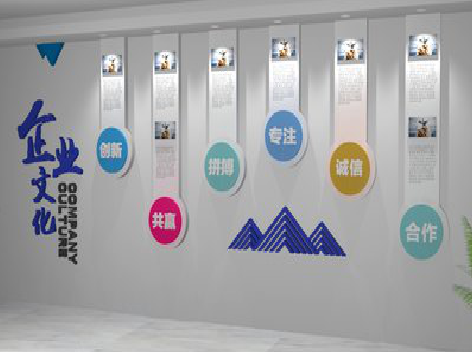 仪征企业文化墙需要传递什么办公文化？